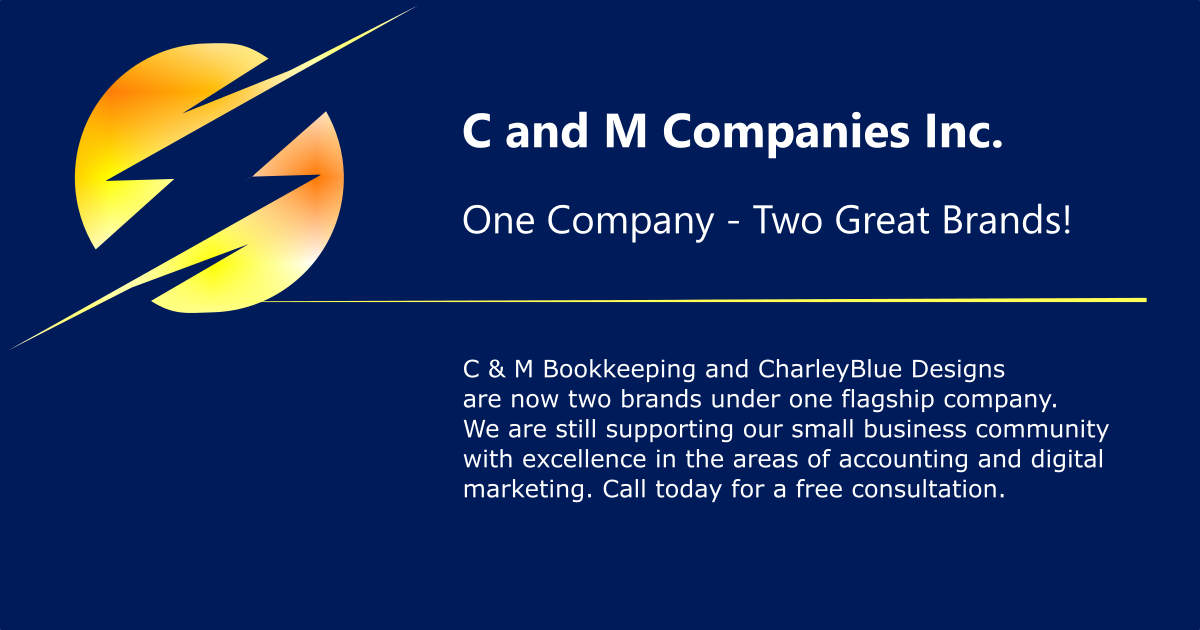 banner for new company name: c and m companies inc